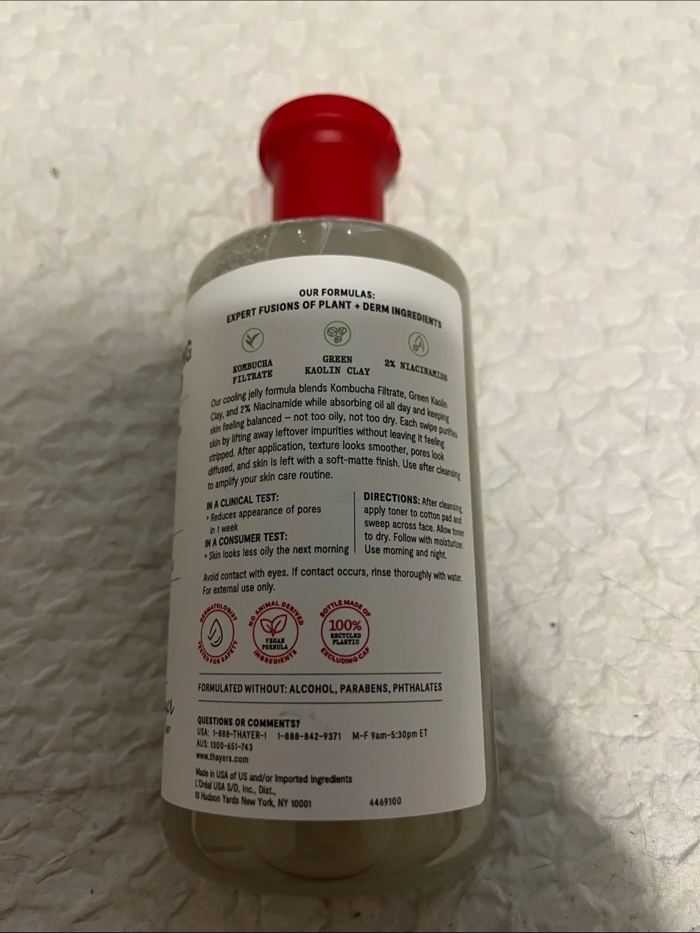 NWT Thayers Oil Balancing Jelly Toner